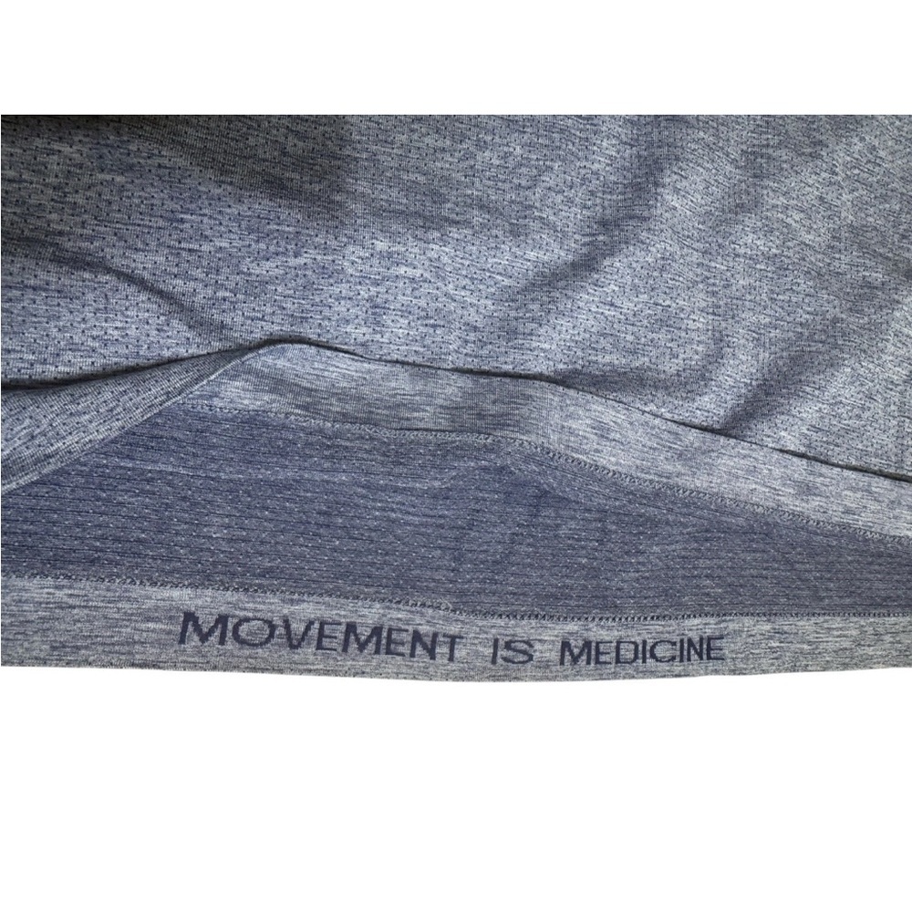 Lululemon Metal Vent Tech 2.0 Polo Shirt Mens Blue Stretch Golf Activewear XXL - Picture 3 of 9